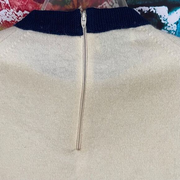 Vintage Douglas Marc Lambs Wool Fur Fiber Abstract Sweater Small 70s - Picture 7 of 11